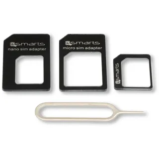 4smarts Universal SIM-Adapter Set 3 Stück