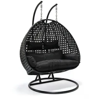 Home Deluxe Polyrattan Hängesessel TWIN