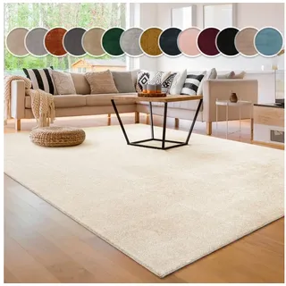 Paco Home Cadiz 630 Kurzflorteppich 60 x 100 cm cream 