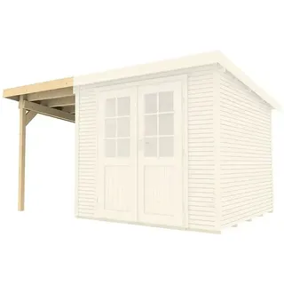 Weka Gerätehaus-Anbau  (162 cm, 286 cm, Holz, Natur, Passend für:  Gartenhaus wekaLine Gr. 1 & Gr. 2)