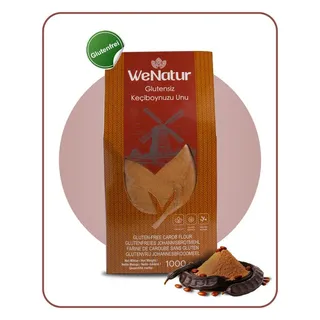 we_natur WeNatur Glutenfreies Johannisbrotkernmehl 1 kg