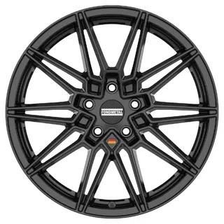 Fondmetal Thoe glossy black Alufelge 19 Zoll ET29 5x120 ML72.5