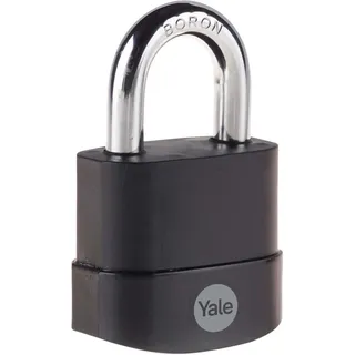 Yale Y227B/55/126/1 Vorhängeschloss 55mm Schwarz Schlüsselschloss