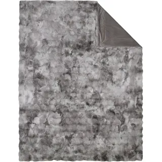 Bugatti Felldecke Bubble ¦ grau ¦ Synthetik ¦ Maße (cm): B: 150