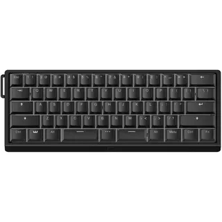Wooting 60HE V2 Tastatur - ANSI Split Spacebar - Black Aluminium