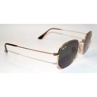 Ray Ban Hexagonal Flat Lenses RB3548N 001 48-21 gold/green classic