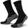 Fußball-Crew-Socken Black/White 34-38