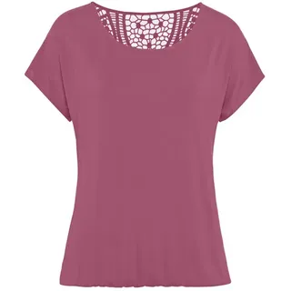 VIVANCE Kurzarmshirt Damen beere Gr.40/42