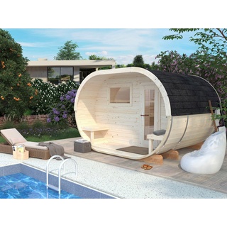 Palmako Saunafass Anette 3,0+1,5 m2