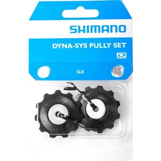 Shimano Spann- & Leitrollensatz 10 fach - DYNA SYS Nylon-Rollen, 11 Zähne, kompatibel mit Deore/SLX/ZEE