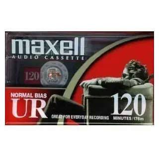 Maxell Ur 120 - Cassettes- Normale Bias - Box mit 10 Kassetten