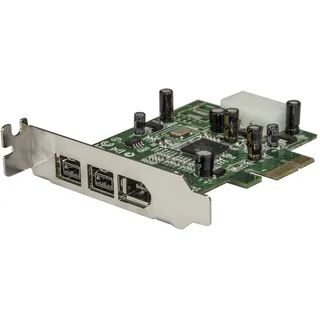 Startech StarTech.com 3 Port 800+400 FireWire PCI Express Schnittstellen Low Profile