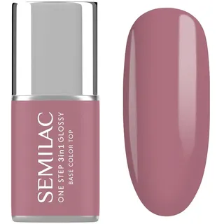 Semilac 3in1 Glossy Earth Pink