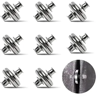 LAKJUOZ 8 Paare Raffhalter Magnetisch, Magnete Für Vorhänge, Vorhang Magnetischer Verschluss,Gardinen Zubehör,Vorhang Gewichte, Duschvorhang Magnet,Dass Licht Ausläuft Oder Vorhänge Herumgeblasen Werd