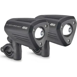 GIVI Universal Zusatzscheinwerfer mit LED für Motorrad