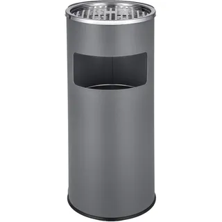 Tectake tectake® Standaschenbecher, rund, 30 l, 25 x 61 cm