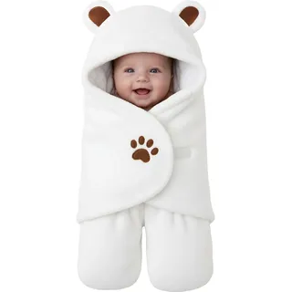 Lilian&Gema Pucksack Baby Swaddles (Weiß)