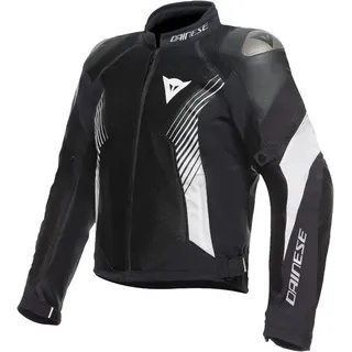 Dainese Super Rider 2 Absoluteshell Textiljacke Schwarz/Weiß 52