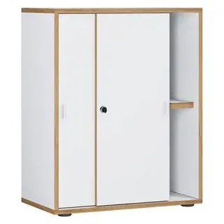 VCM Salia Aktenschrank 60,0 x 37,4 x 74,0 cm weiß