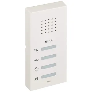Gira Wohnungsstation AP 1250 27 reinweiß seidenmatt