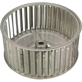 Baoblaze Lüfterrad, Kreiselgebläse, Lüfterrad, zu installieren, Metall, hochtemperaturbeständig, Ersatz, 5inch