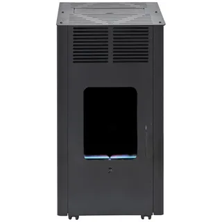 FireFix Gasheizofen Kamin Eco Plus 4,2 kW schwarz
