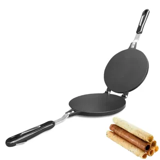 TAMUME Eiscreme-Waffel-Kegel-Hersteller Eiscreme-Kegel-Wanne Crêpe Hersteller(Knuspriges Omelette)