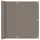 90 x 400 cm Taupe Oxford-Gewebe
