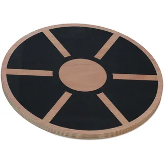 Bluefinity Balance Board 8 x 40 cm Natur/Schwarz