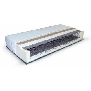 Marlux-Meble Doppelseitige Bonellfederkernmatratze Federkernmatratze mit Kokos Radomenes 120x190 cm Bonellfederkern Matratze für Etagenbett JSM-3 Untermatratze Mattress