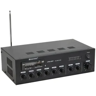 Omnitronic CPE-40P ELA ELA-Verstärker 40W 4-Kanal 1-Zonen