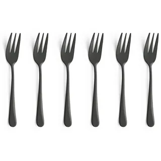 Amefa AUSTIN Kuchengabel Set 6-teilig PVD schwarz mattiert