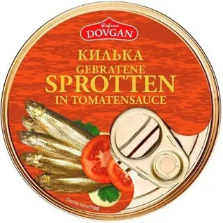 DOVGAN Kilka Sprotten in Tomatensauce 240g