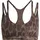 Strappy Light Support Damen in earstr-black-print Größe S