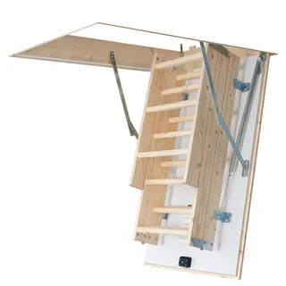 DOLLE Bodentreppe Pur Fichte isoliert 120 x 70 cm