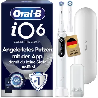 Oral-B iO Series 6 white + Aufsteckbürste 2 St.