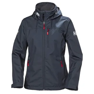 HELLY HANSEN Crew Hooded Jacket Marineblau, M