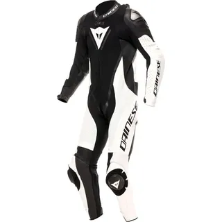 Dainese Demon Sprint, Lederkombi 1tlg. - Schwarz/Weiß - 46