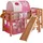 90 x 200 cm Buche massiv natur horse-pink