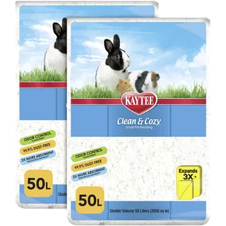Kaytee Clean & Cozy White Kleintiereinstreu SIOC 2/50 Liter