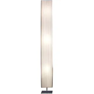 SalesFever Stehleuchte 160 cm eckig 160 cm 22,5 cm  weiß