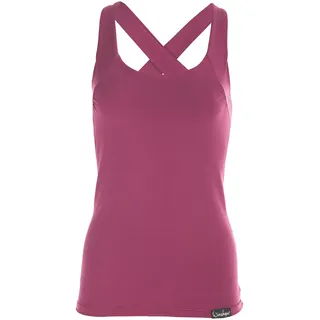 Winshape Sportbekleidung Damen Cross Back Wvr25 Tanktop, Berry/Love, L EU