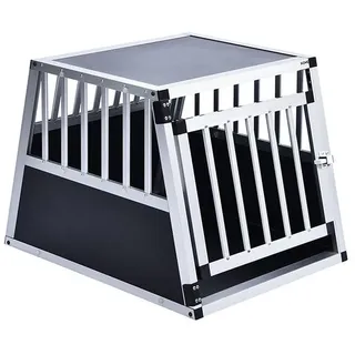 Home Deluxe SKITO M 69 x 54 x 50 cm Silber/Schwarz