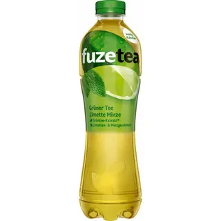 Fuze Grüntee Limette Minze PET 6x1.25l Flaschen, EINWEG-Pfand