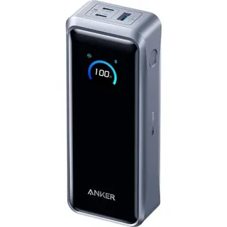 Anker Prime Dual USB-C + USB-A Schnellladegerät Powerbank 26.250mAh Silber