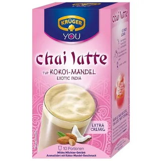 open food Chai Latte Exotic India Kokos-Mandel 10x25 g