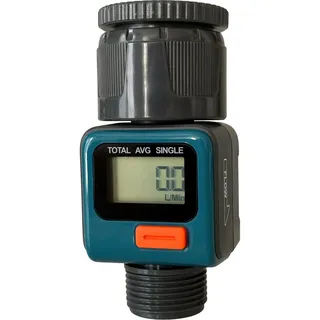 Daygreen Digitaler Wasserzähler DH-WT004, mit Adapter 1" u. 3/4"