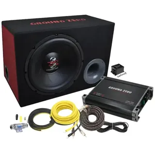 Ground Zero GZ BASS KIT 12.300X-II Subwoofer-Komplettset