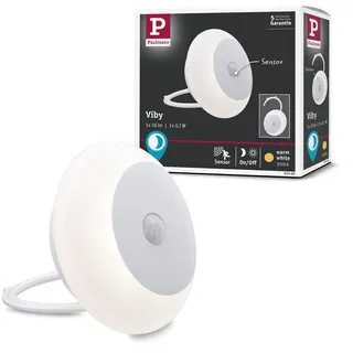 Paulmann Viby 92492 LED-Nachtlicht mit Bewegungsmelder rund LED Warmweiß