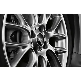 Mini 36136758687 Original-Radnabenabdeckung, selbstklebend, für Leichmetall- und Stahl-Räder